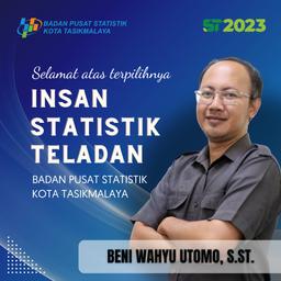 Insan Statistik Teladan BPS Kota Tasikmalaya 2022