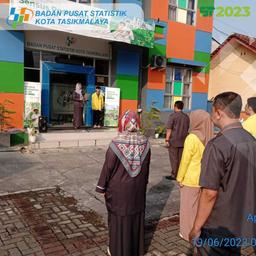 Apel Pagi Senin 19 Juni 2023 BPS Kota Tasikmalaya