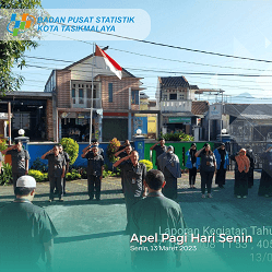 Apel Pagi Senin 13 Maret 2023 BPS Kota Tasikmalaya