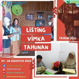 Listing Survei Industri Mikro dan Kecil (VIMK) Tahun 2022