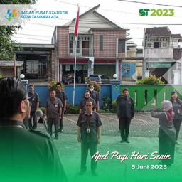 Apel Pagi Senin 5 Juni 2023 BPS Kota Tasikmalaya