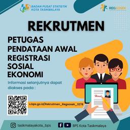 Rekrutmen Petugas Pendataan Awal Registrasi Sosial Ekonomi BPS Kota Tasikmalaya