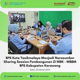 Sharing Session “Pembangunan Zona Integritas WBK-WBBM dengan BPS Kabupaten Karawang”