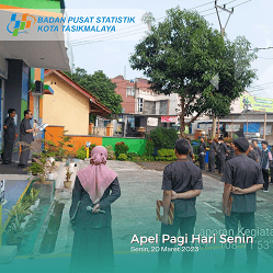 Apel Pagi Senin 20 Maret 2023 BPS Kota Tasikmalaya